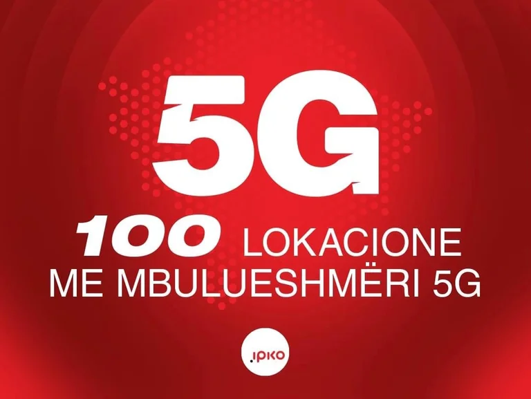 IPKO con risultati storici nell'espansione della rete 5G a livello nazionale