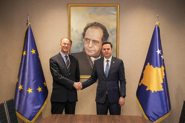 Abdixhiku meets with new EU Office chief, talk about recent developments, February 9th elections