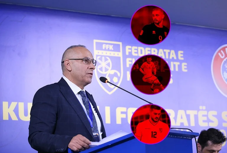 Disfellowshipping tre giocatori di calcio / Agim Ademi a differenza della decisione di NFF, puntando il dito al Coach Foda.