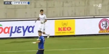Albion Canton verdreifacht die Überlegenheit des Kosovo gegenüber Zypern