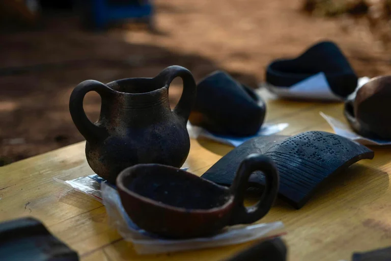 A number of archaeological discoveries are made in a Suhareka village