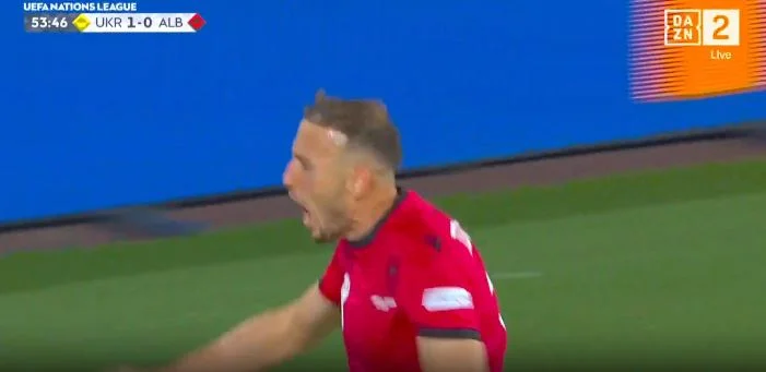 GOOOL-Albania equipara números con Ucrania