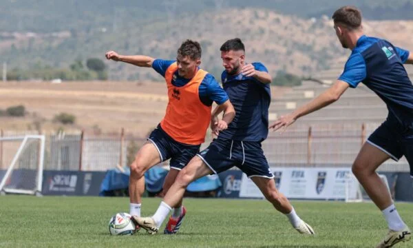 Kosovo se convierte en ejercicios para el partido contra Chipre