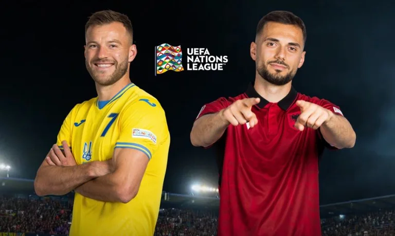 Offizielle: Ukraine-Albanien Spielstartformationen