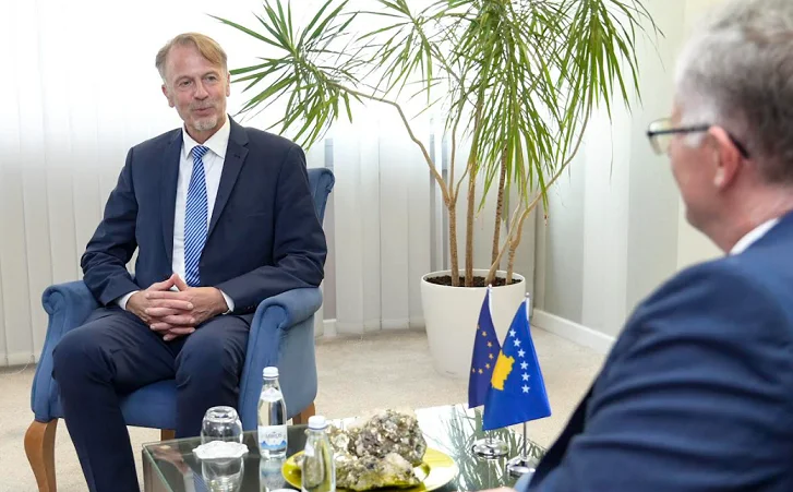 Bislimi meets new EU chief in Kosovo, talks Kosovo reports EU