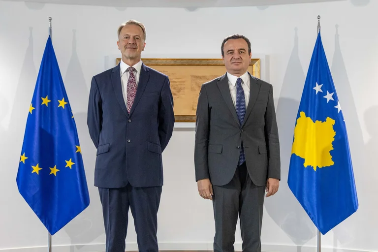 Oravi re-exemplifies EU support for Kosovo at meeting with Kurti