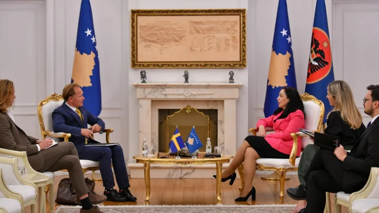 Osman incontra l'ambasciatore svedese, parla degli sviluppi della sicurezza