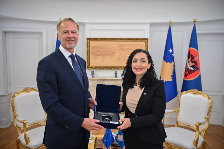 Osman meets the new EU chief: Kosovo has filled conditions for candidate country status