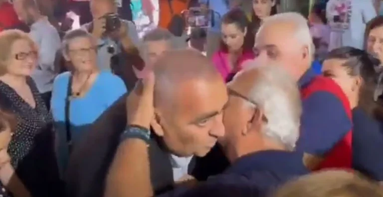 Fred Beler is expected with cheers and fireworks in Himara