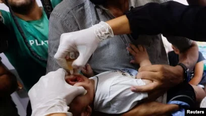 UN startet Kinder-Impfstoff in Gaza gegen Polio
