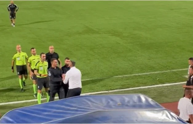 Tahir Batatina offense les fans de Pristina après leur défaite, charge le juge Genc Nuza