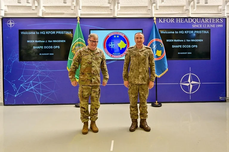 Un officier militaire américain de haut rang atterrit au Kosovo, Ulutas annonce des nouvelles récentes sur la sécurité