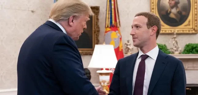 Donald Trump droht Mark Zuckerberg: Du wirst für immer ins Gefängnis gehen.