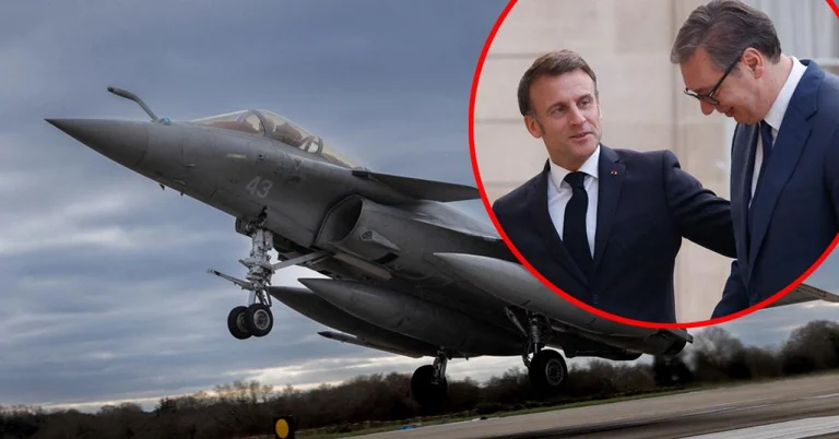 Tres mil millones de contratos: Peligro de comprar aviones franceses de Serbia
