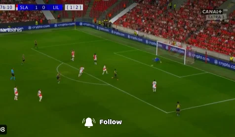 Edon Zegrov marca gol espectacular en Champions League