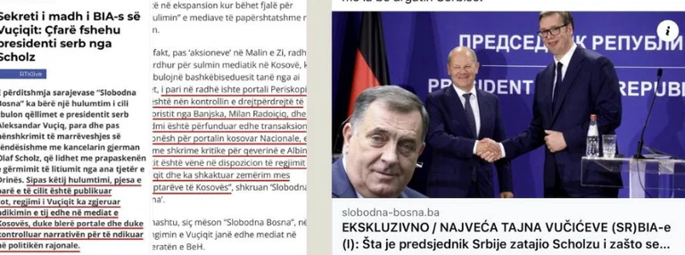 Portail “serio” La Bosnie confirme que plusieurs fois elle a changé la nouvelle contre Periscop et Nationals.