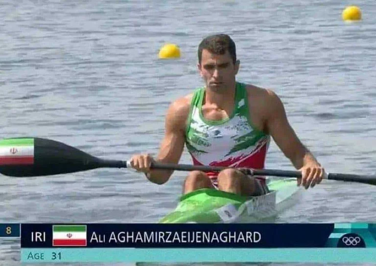 Ali Agaramirasaiejenaghrad, Iranian sportist with the longest name