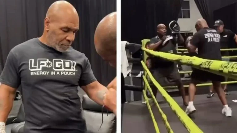 Fans interessati da immagini di Mike Tyson formazione