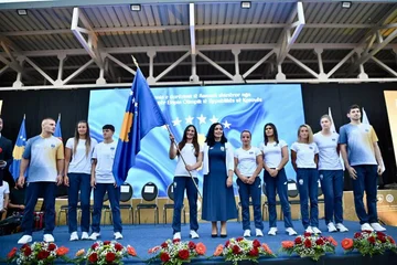 Staatsempfang organisiert für Kosovo Olympic Team