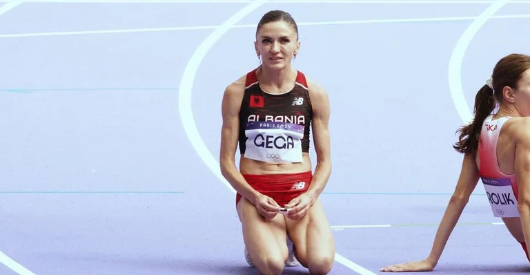 Louise Gega completa el sueño de las Olimpiadas.