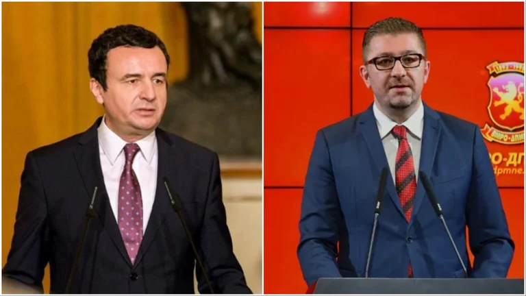 Kurti en el norte de Macedonia el lunes para reunirse con Mickoski,