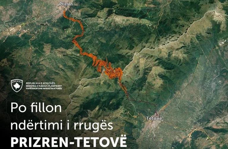 Uno ha risposto O sabato, il governo annuncia i milioni e i contratti firmati oggi per Prizren-Tetovo Street