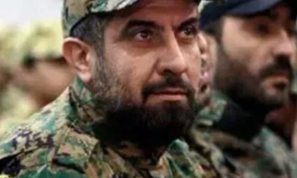 The body of Hezbollah's military commander is lying in ruins