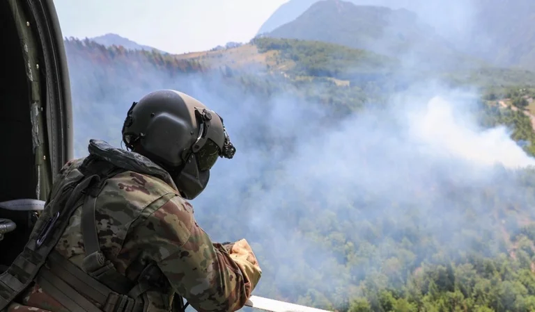 The situation with fires, Kosovo institutions- sanctions warned for farmers burning land
