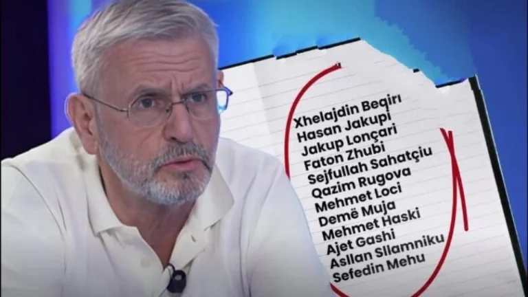 “con il nome”, l'ex prigioniero politico menziona gli albanesi UDB che lo hanno maltrattato