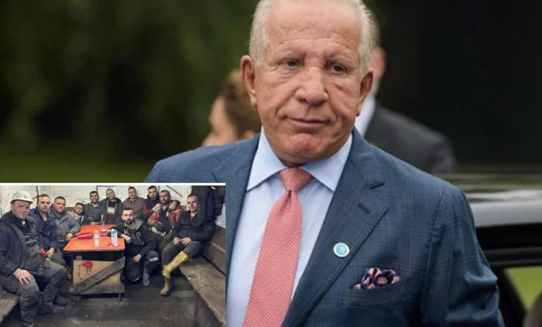 Les Pacolli en colère : les dirigeants d'État avec des éperons devant les hôtels de luxe à Paris, les mineurs disent paiements