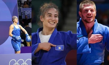 Heute der Tag der Achilles und Nora Gjakova und Donjet Sadik in “Paris 2024”
