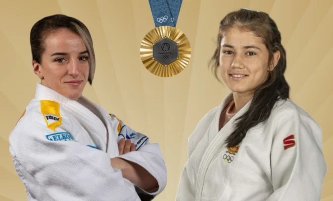 Goldener Medaillenkampf, Distria Krasniqi lehrt Finalist Gegner