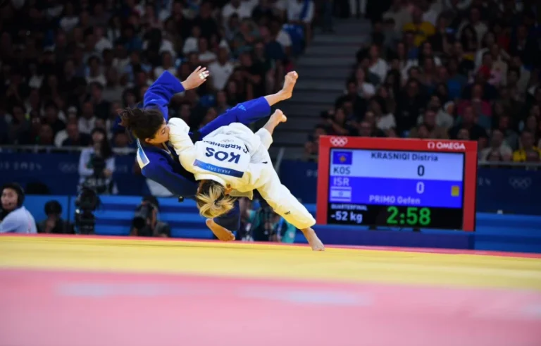 The majestic atmosphere in the Judo race, soon after the Distria gargo