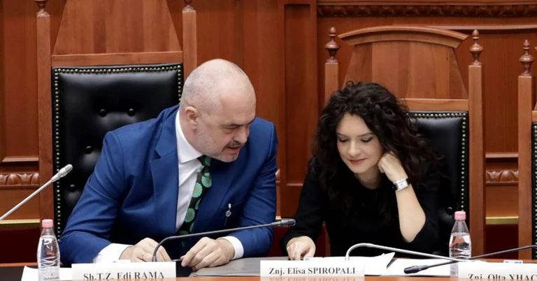 Rama appoints Elisa Spiropal as new Speaker of the Parliament, as well as ambassador to Pristina as minister
