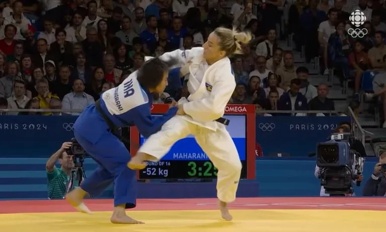 Il momento in cui il distretto Krasniqi di”conton Thai con IPPON entro 37 secondi