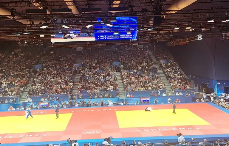 This is Distria Krasniqi's first opponent