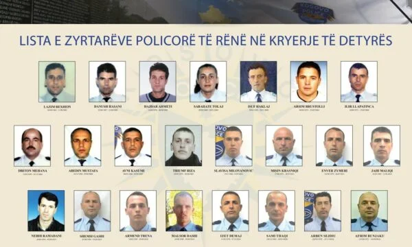 “] Forever in our hearts” published photos and names of the police who fell into office