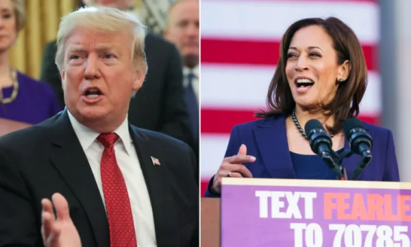 Trump beschwert sich gegen Harris für den Erhalt von Biden Kampagnengeldern
