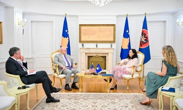 Osmani tells Hovenier concern for abolishing visas for Kosovo citizens possessing illegal Serbian passports
