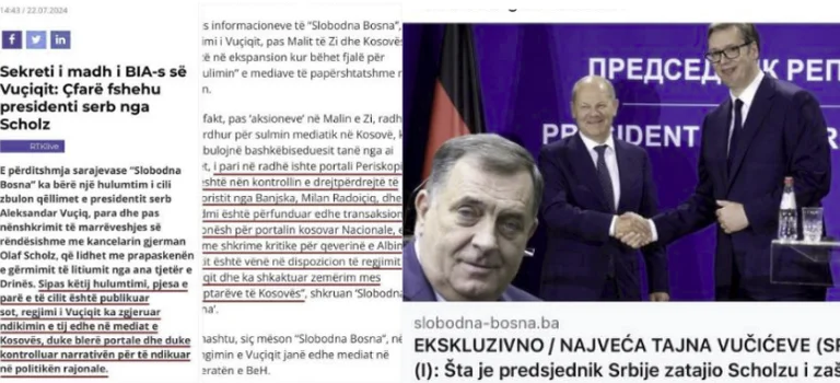 RTK's board openly lies, changes the text that Periscop and Nacional were mentioned in the article linking them to Vuciqi