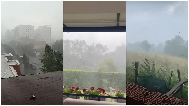 Great rain in these Kosovo cities V IDEO