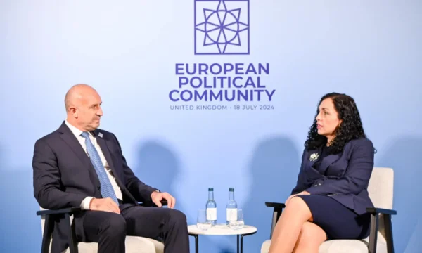 Osman incontra il presidente della Bulgaria: Discutere l'importanza dell'adesione del Kosovo a KiE, UE, NATO
