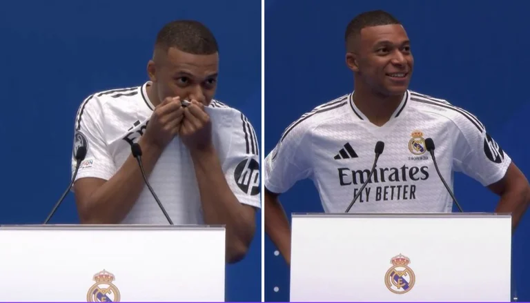 Mbappe: Ich habe viele Jahre von Real Madrid geschlafen und jetzt ist es Realität.