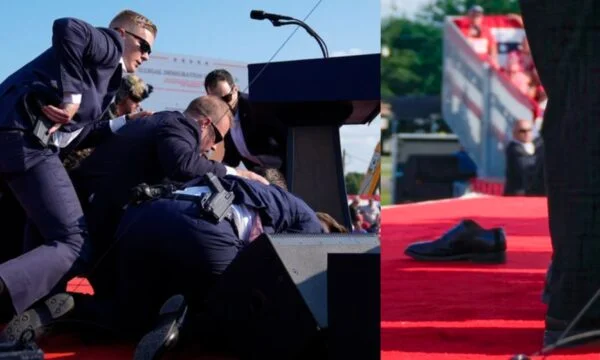 Trump explains communication with Secret Service agents immediately after the assassination: They hit me so hard I dropped my shoes