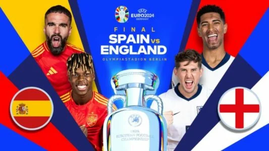 España ) Inglaterra: La final Euro-2024 comienza