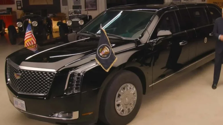 Was ist in der amerikanischen Präsidentenlimousine bekannt als “Bisha”?