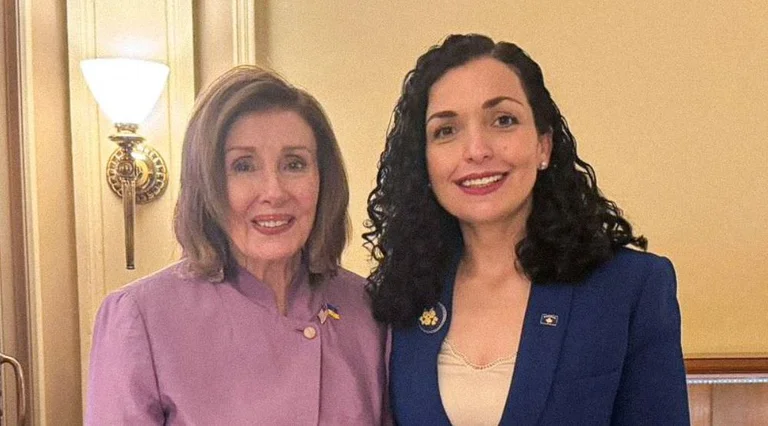 Osmani : Un honneur spécial de rencontrer Pelosi, un véritable ami du peuple du Kosovo