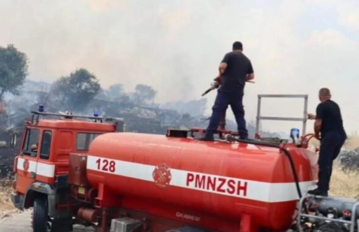 High temperatures in Albania: 14 fires in 24 hours