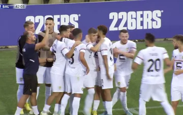 GOOOOOOL: Balkans gleich dem Ergebnis zu Santa Colomas, erkennen Lindon Name