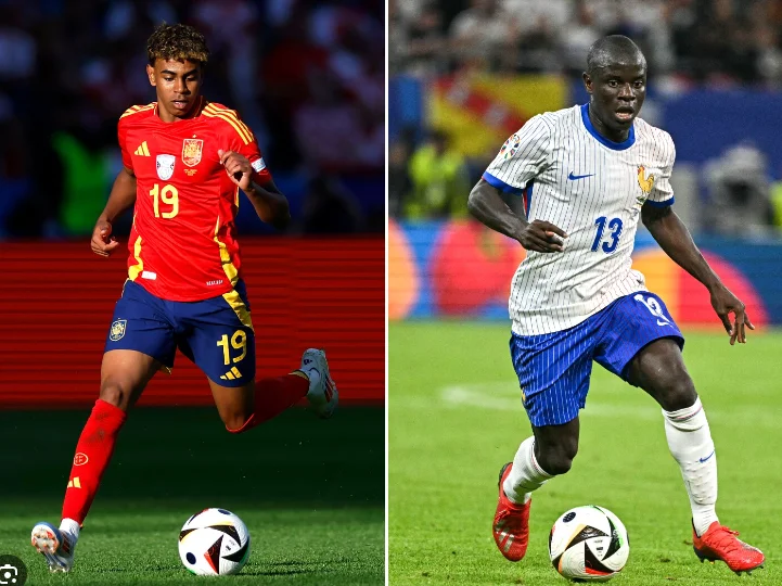 Spain France, official semifinal formations published